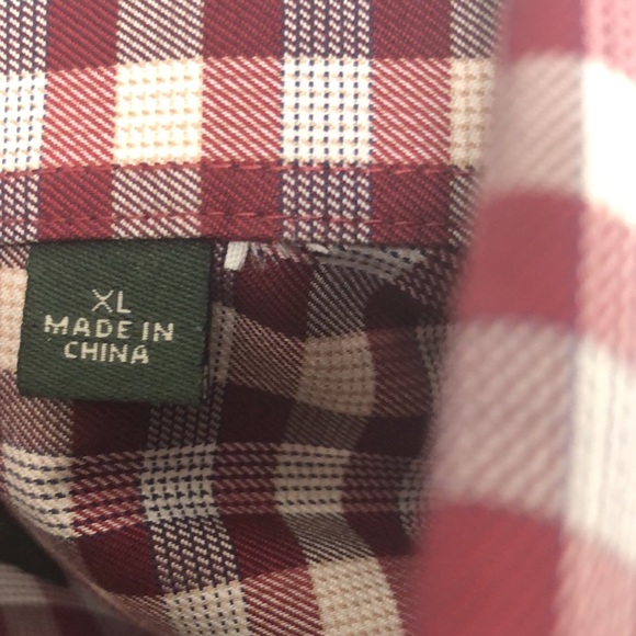 Orvis plaid button down shirt - Picture 4 of 7